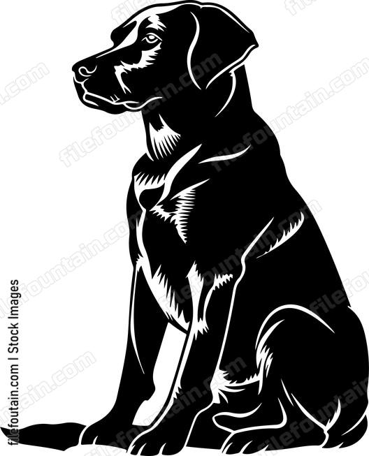 Sitting Dog