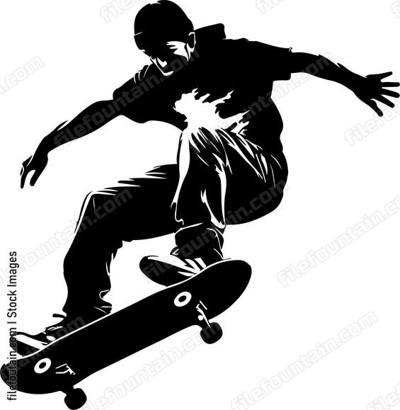 Skateboarding