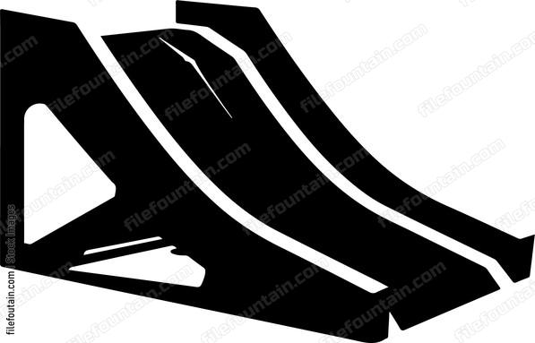 Skateboarding Ramp