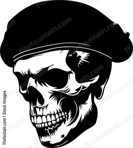 Skull Beret Soldier
