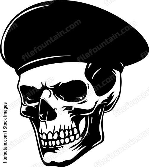 Skull Beret Soldier