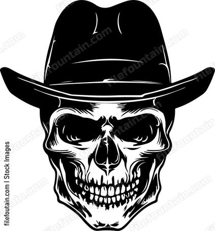 Skull With Hat