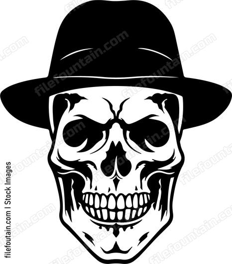 Skull With Hat