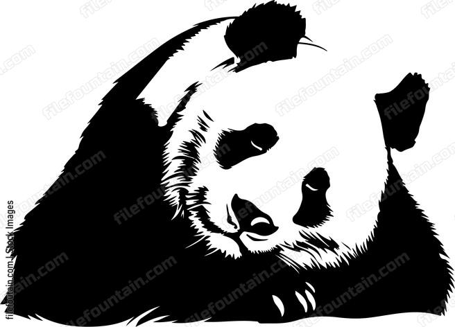 Sleeping Giant Panda