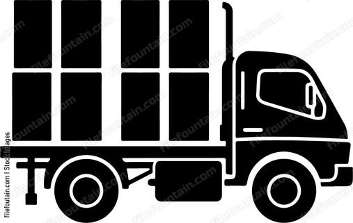 Small delivery truck