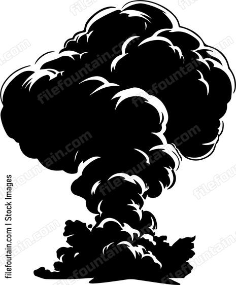 Smoke Vapor Air Explosion