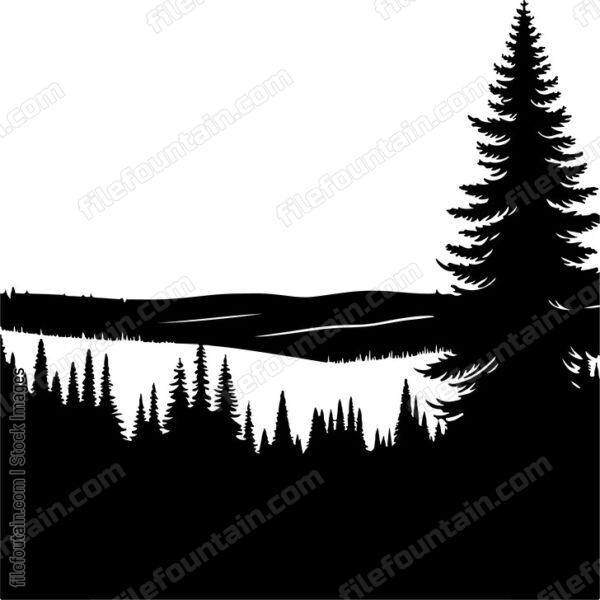 Taiga Landscape