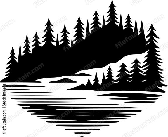 Taiga Landscape