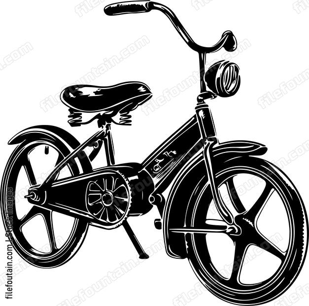 Vintage kids bicycle