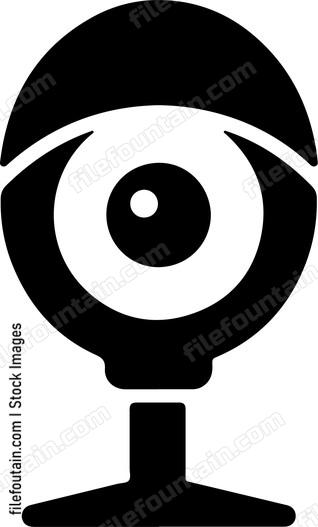 Webcam with an eye