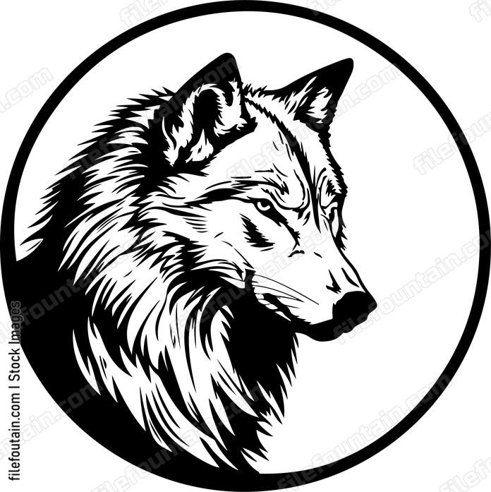 wolf head