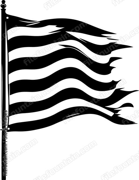worn out flag