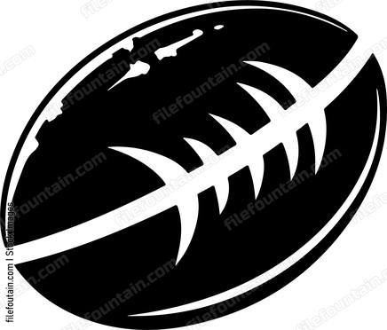 worn out football