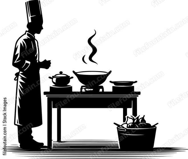 A culinary demonstration where a chef shares cooking techniques