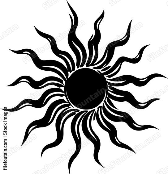 Abstract Sun