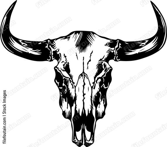 Animal Skull Bull