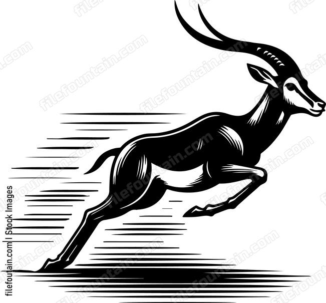 Antelope Running