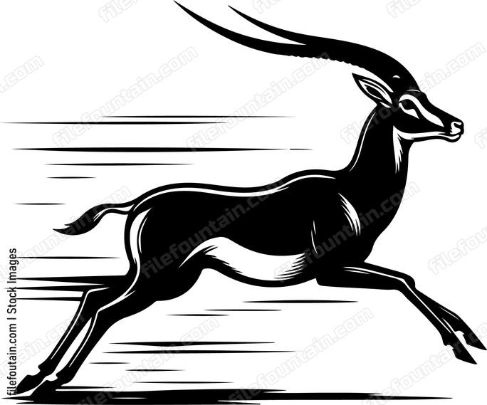 Antelope Running