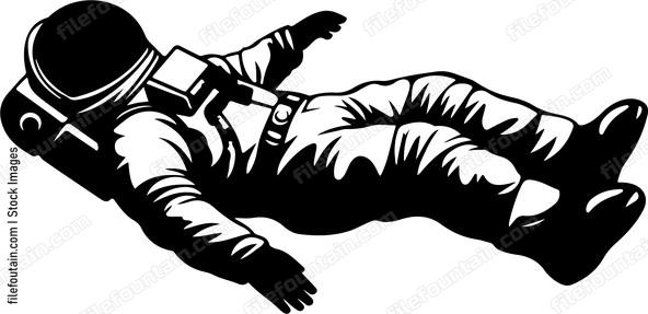 Astronaut Floating