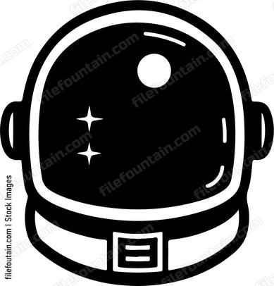 Astronaut Helmet Front
