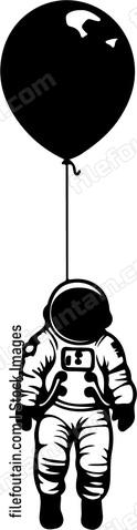 Astronaut With Balloon