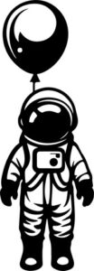 Astronaut With Balloon