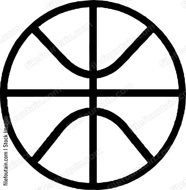 Basketball Outline