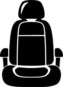 Black Car Seat