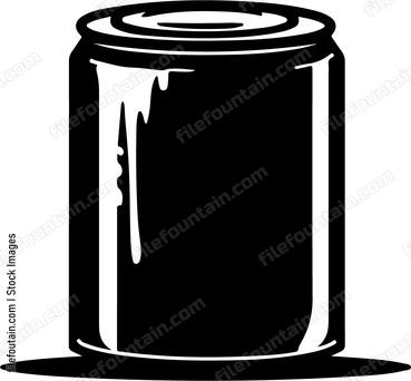 Blank Paint Can