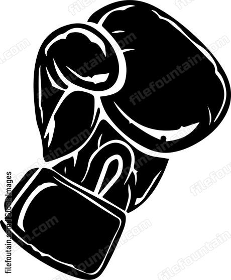 Boxing Glove Punching A Hole