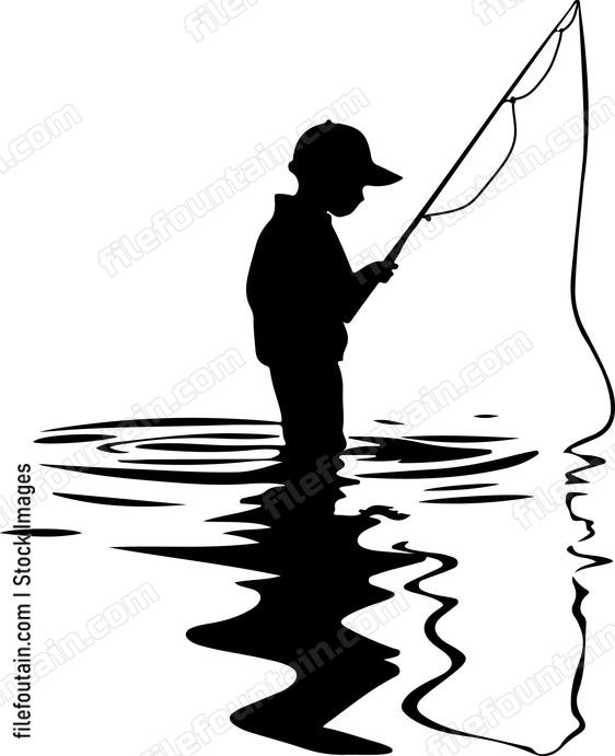 Boy Fishing