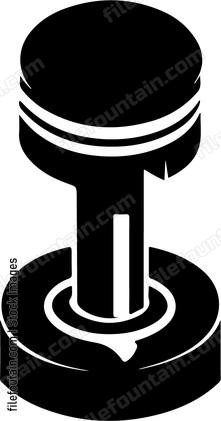 Broken Engine Piston