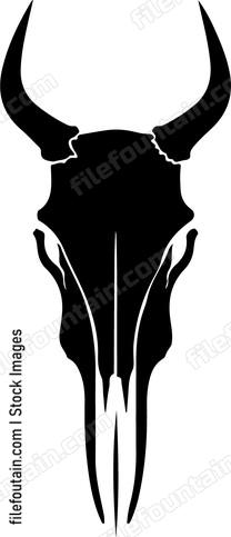 bull skull