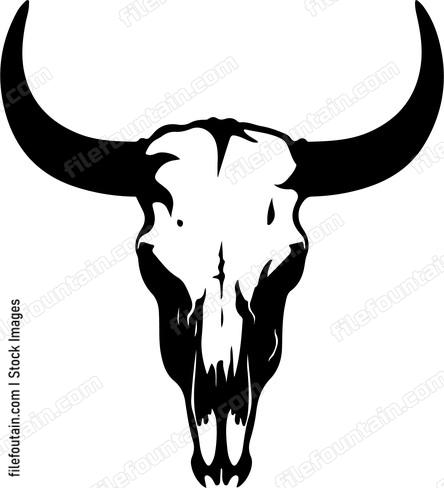 bull skull