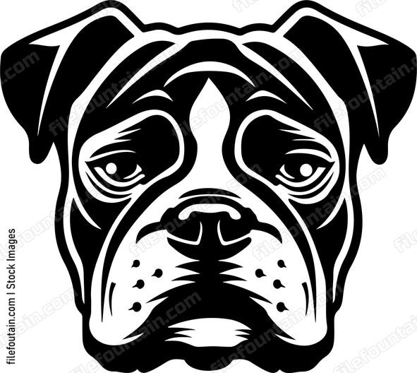 Bulldog Face