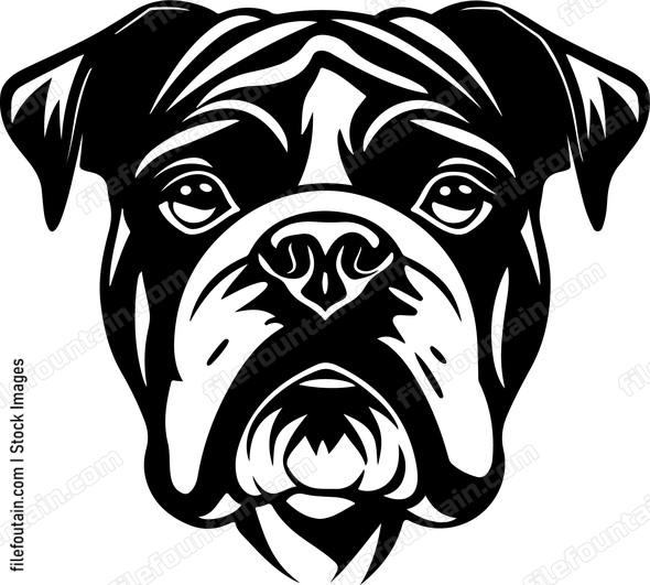 Bulldog Face