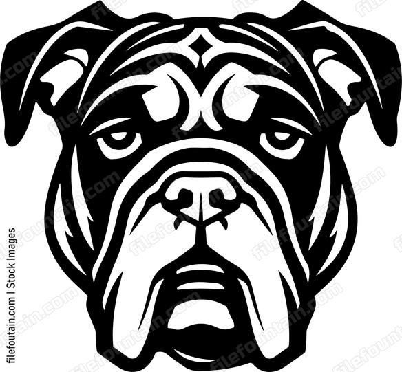 Bulldog Face