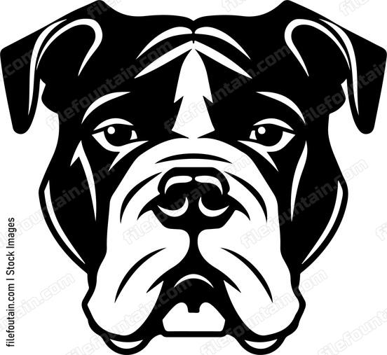 Bulldog Face