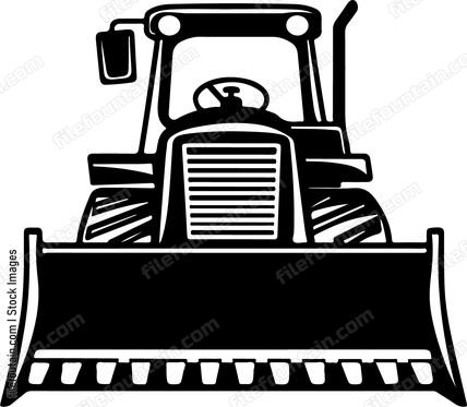 Bulldozer Front