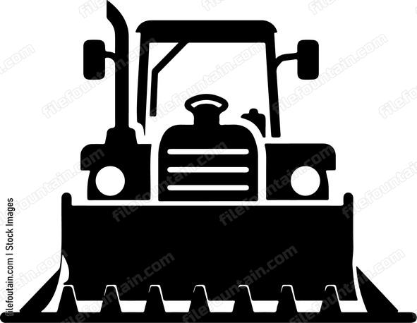 Bulldozer Front