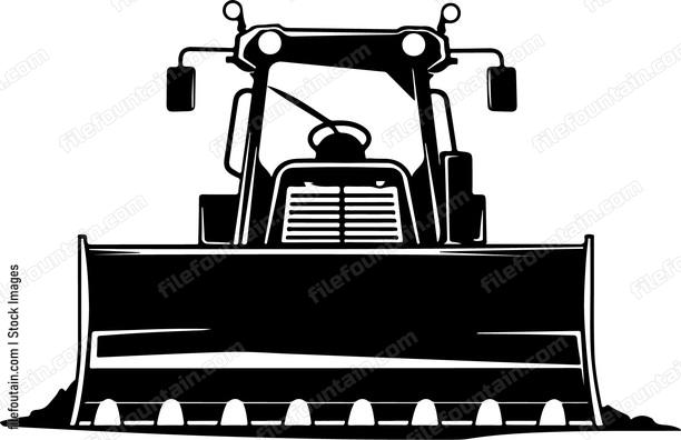 Bulldozer Front