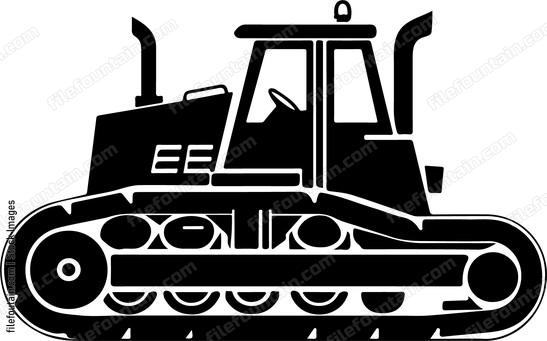 Bulldozer Tractor