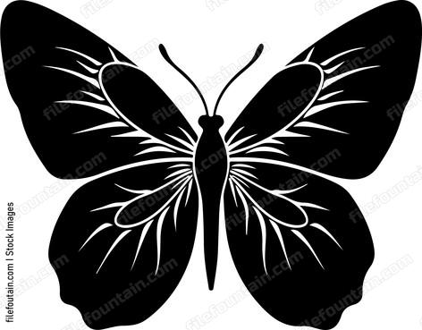 Butterfly Silhouette