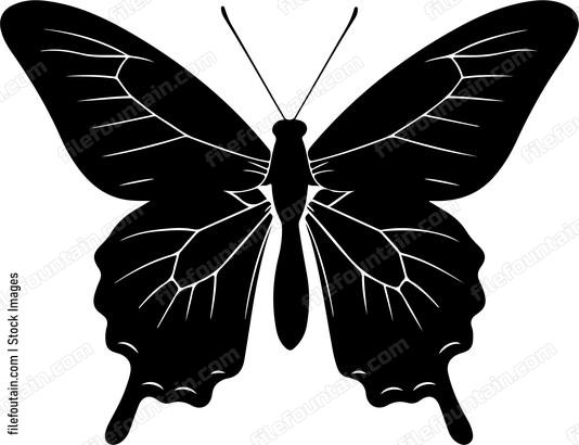 Butterfly Silhouette