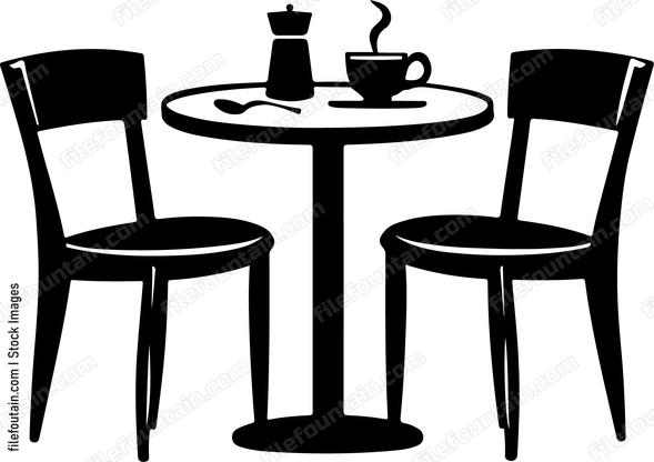 Cafe Table And Chairs