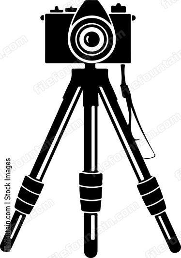 Camera On Tripod