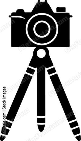 Camera With Tripod