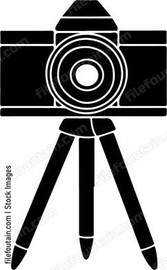 Camera With Tripod