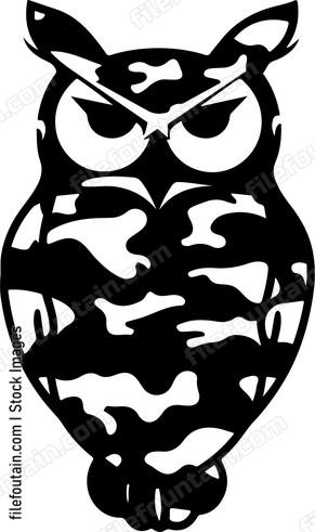 Camouflage Owl
