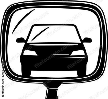 Car Mirror Back